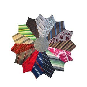 Vintage Handmade Men's Necktie Table Topper